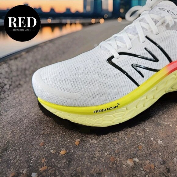 New Balance Fresh Foam X Kaiha Road White Yellow Orange Running Shoes - Men\'s 11 main image 9